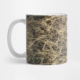 Dry grass texture Mug